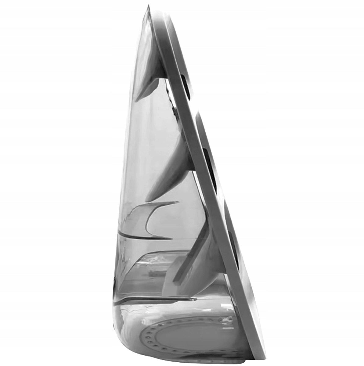 CUTLERY DRAINER 3 SHELVES GREY KITCHEN STANDING CONTAINER Brand Aptel