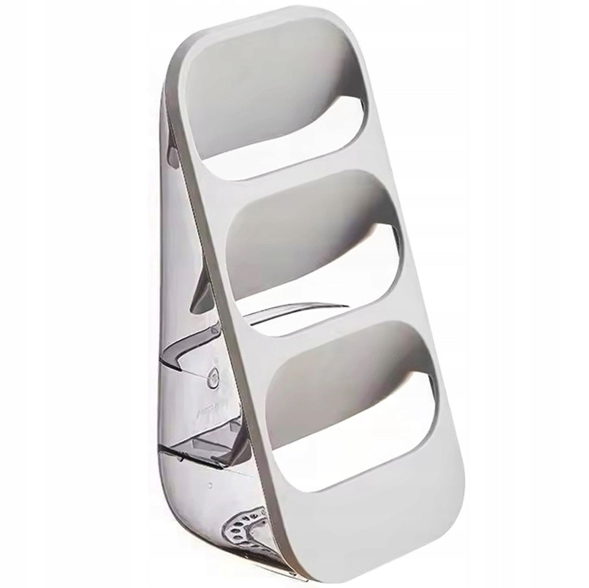 CUTLERY DRAINER 3 SHELVES GREY KITCHEN STANDING CONTAINER
