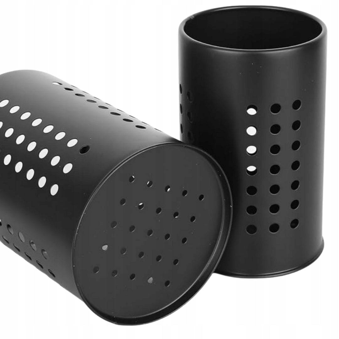CUTLERY DRAINER CONTAINER METAL BLACK MAT CUTLERY ORGANIZER Manufacturer code Ociekacz na sztućce