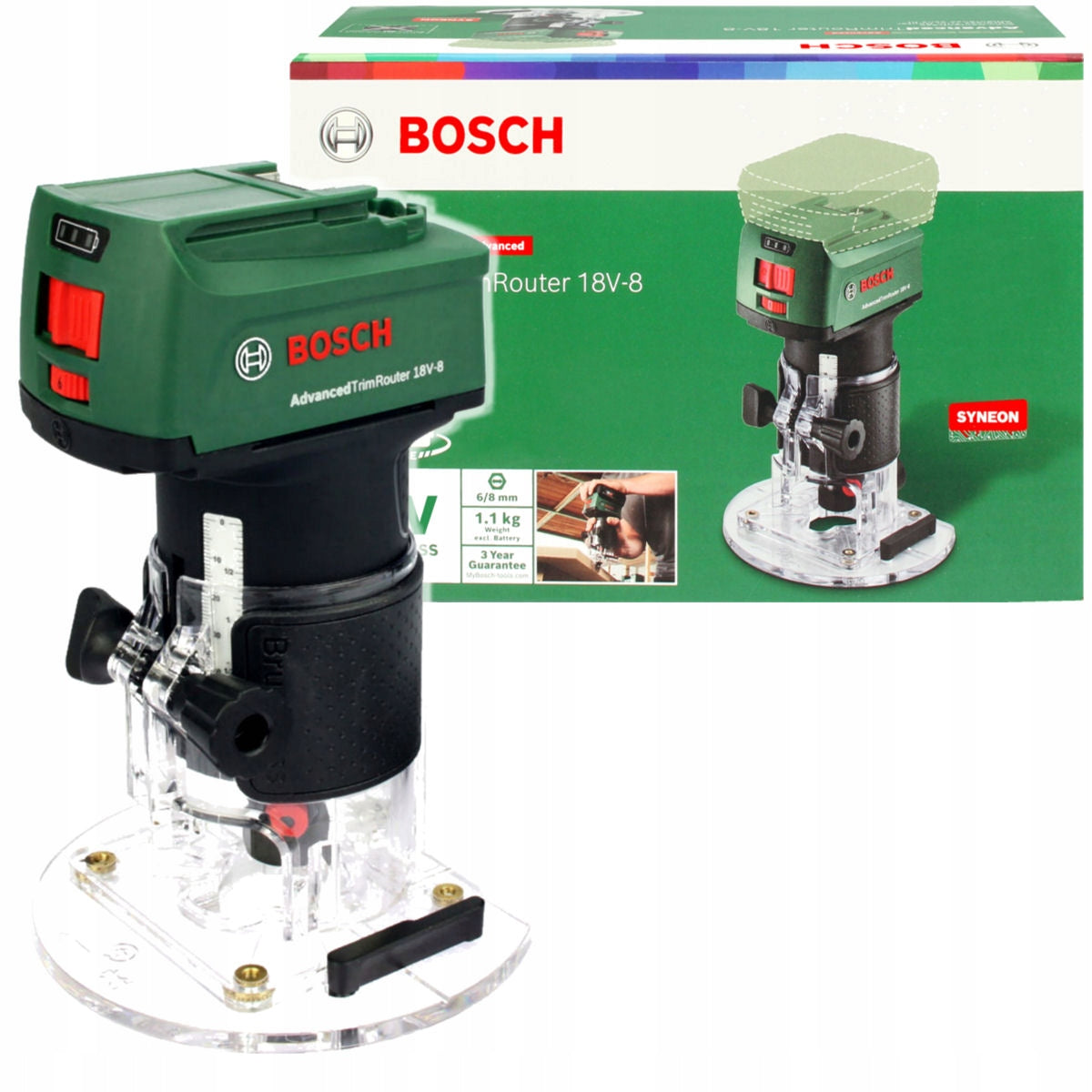 CUTTER AdvancedTrimRouter 18V-8 BOSCH BODY