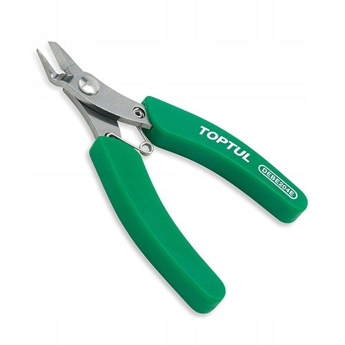 CUTTERS SIDE CUTTING PLIERS CABLES INSULATION 112MM 4,5" TOPTUL DEBE204E