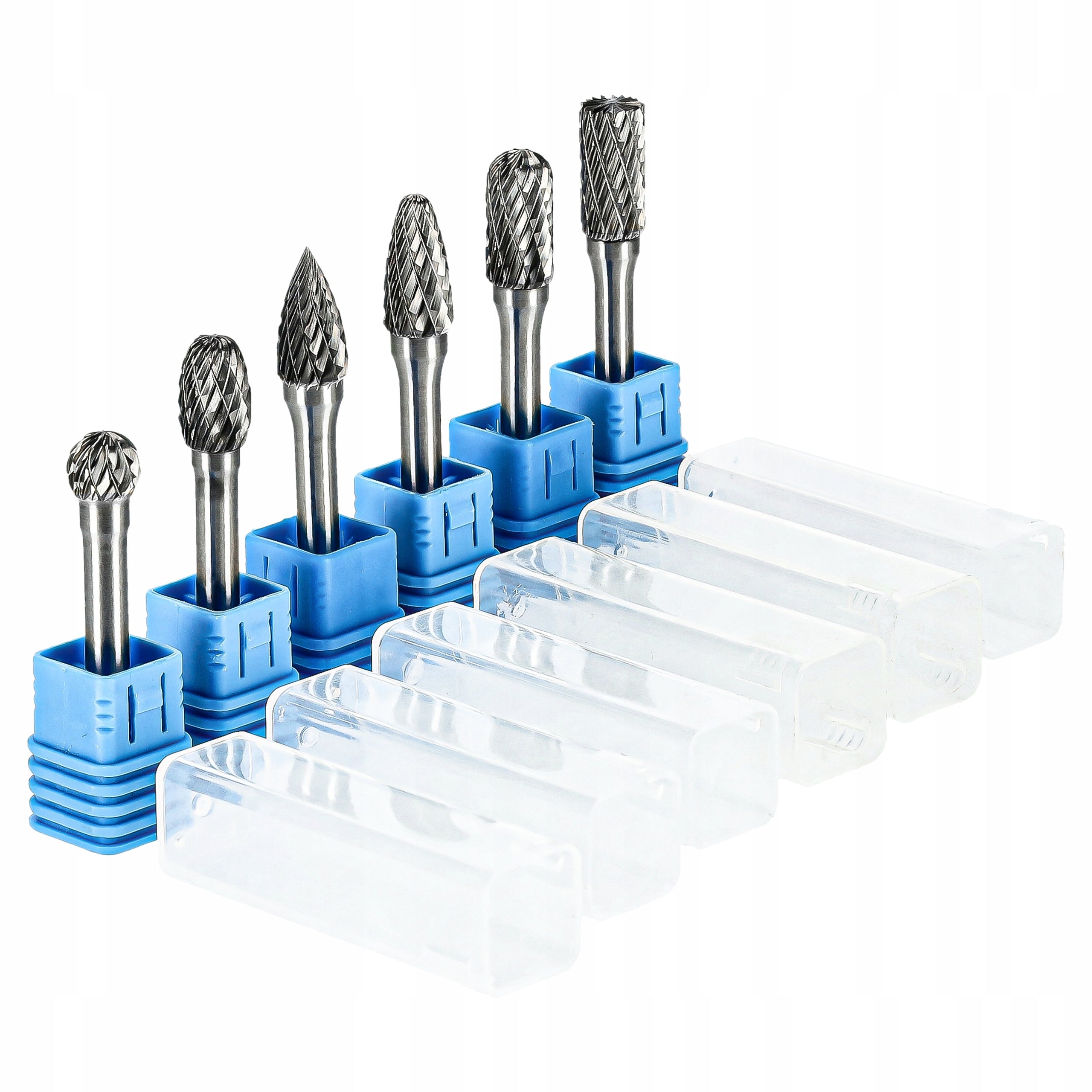CUTTERS TUNGSTEN CEMENTED CARBIDE METAL FILES SET OF 6 PCS RASTOOL Manufacturer code 5904183606330