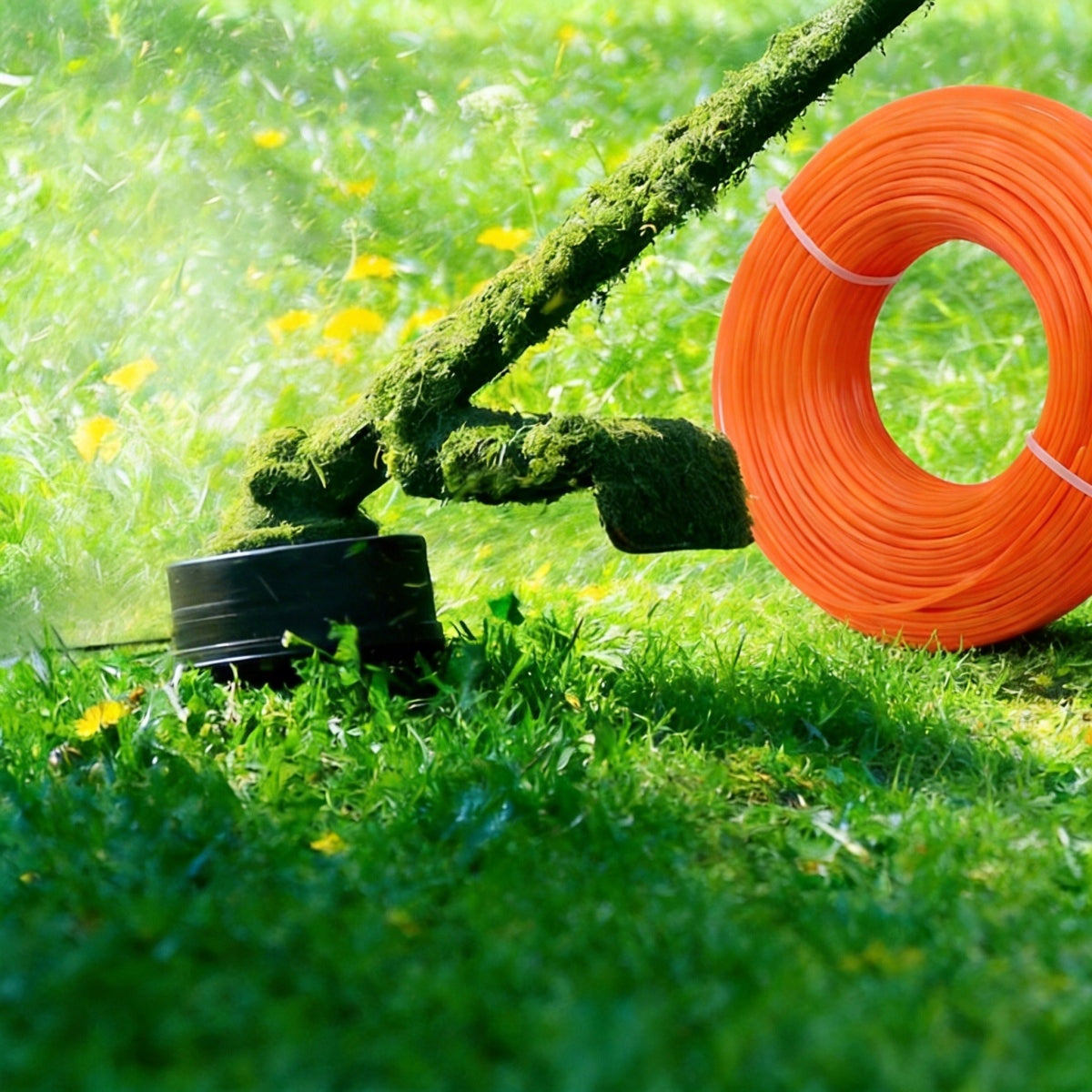CUTTING LINE FOR MOWER TRIMMER ROUND MOWING 2,4MM x 100M POWER Brand no brand