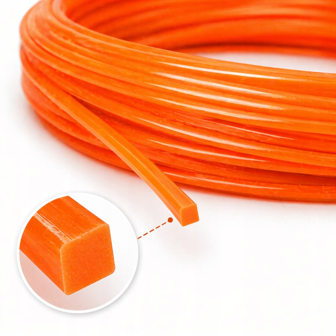 CUTTING LINE SQUARE NEON 3,0MM 15M FOR BRUSH CUTTER MG-200-0230 MCGARDEN Packaging status original