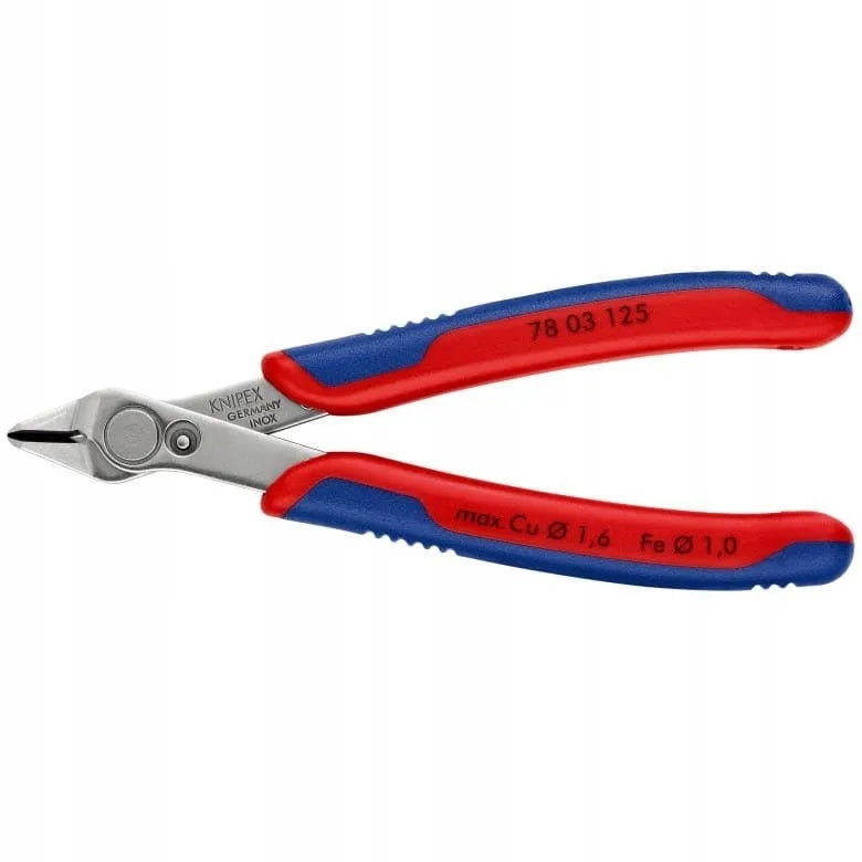 CUTTING PLIERS 125MM ELECTRONIC SUPER KNIPS - KN 78 03 125 Packaging status original