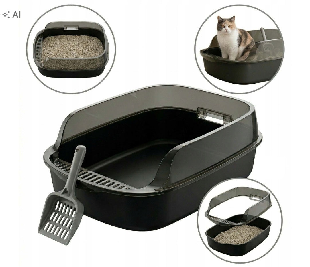 CUVETTE LARGE + SPATULA Modular Open for Cat HIGH PROFILED RIM