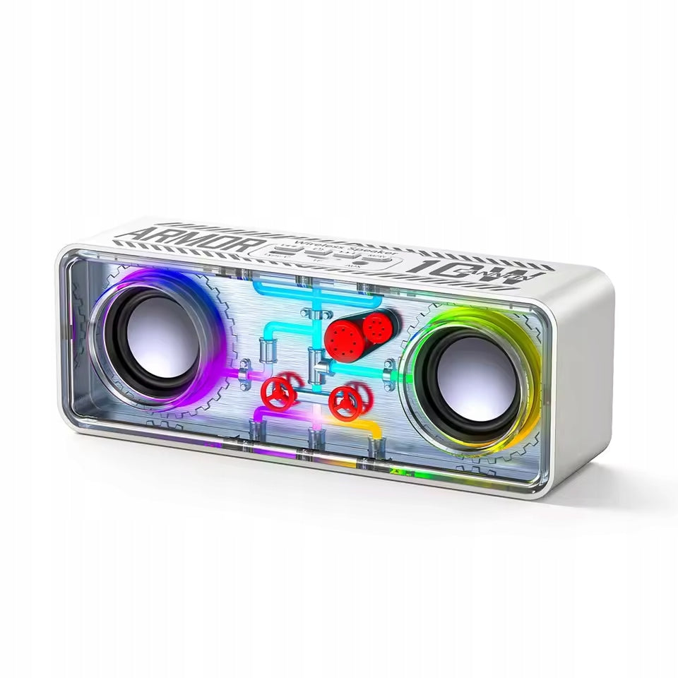 CYBERPUNK A39 WIRELESS SPEAKER STYLISH STRONG LOUD BLUETOOTH RGB 10W