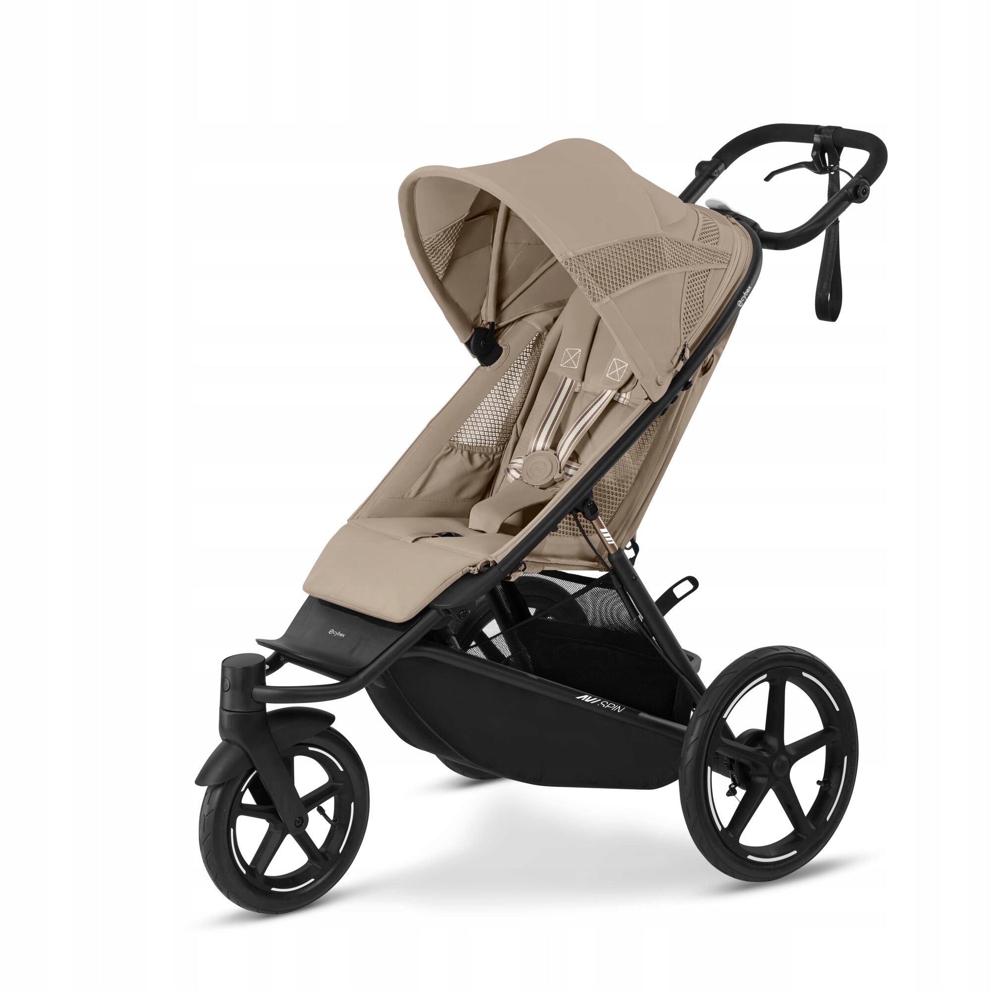 CYBEX Avi Spin ľahký detský kočík na behanie I almond beige