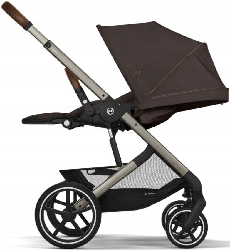 CYBEX Balios S Lux Rear/Front Stroller 2026, Chocolate Brown