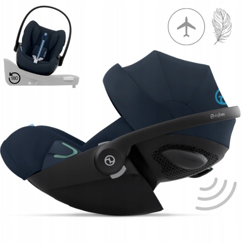 CYBEX CLOUD G I-SIZE PLUS OCEAN BLUE NAVY BLUE 0-13 KG 40-87 CM Brand Cybex