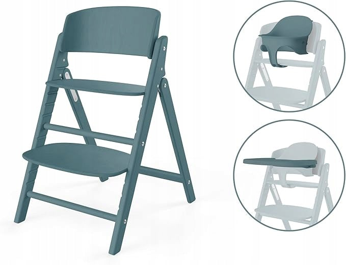 CYBEX Click & Fold 3in1 Blue Stone Highchair with Tray Color blue