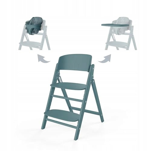 CYBEX Click & Fold 3in1 Blue Stone Highchair with Tray