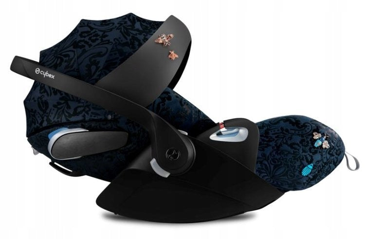 CYBEX Cloud Z I-size 0-13 kg Jewels of Nature (Worms), Navy Color blue