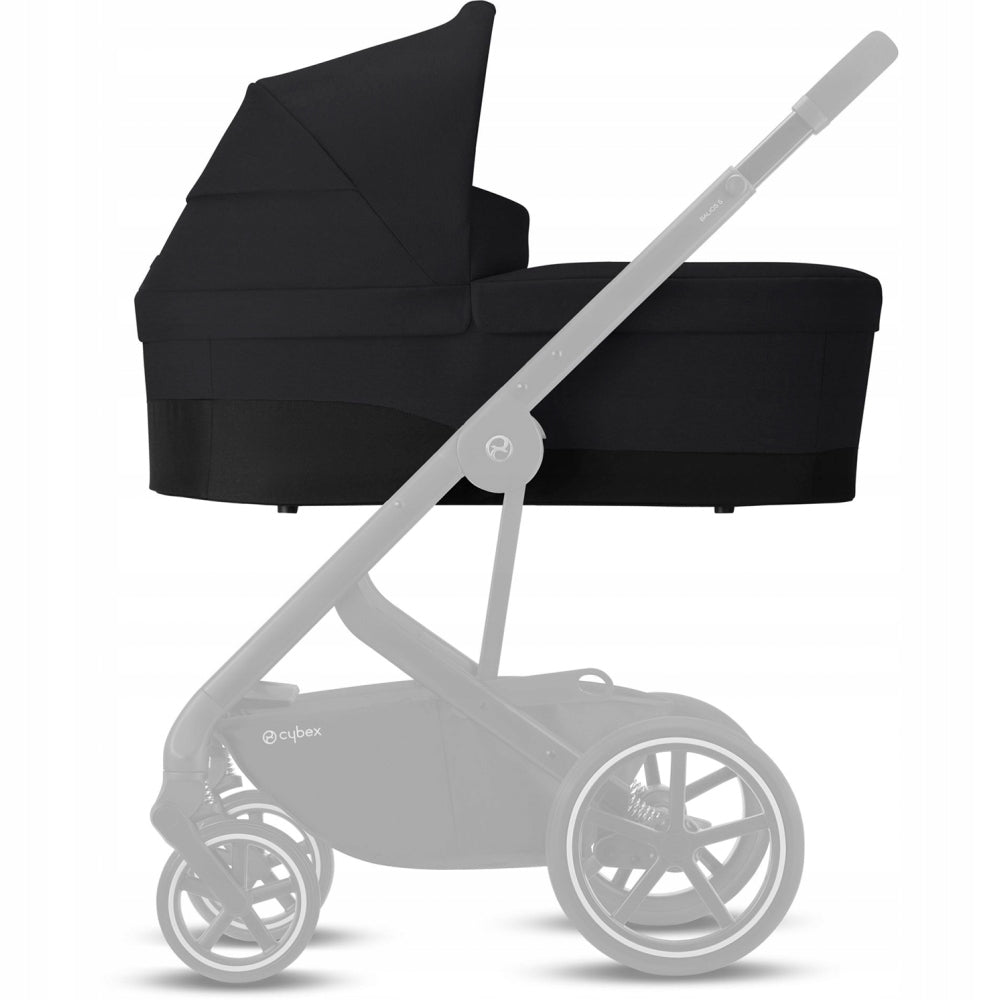 Cybex Kinderwagen Wiege Kinderbett S, Tiefschwarz 