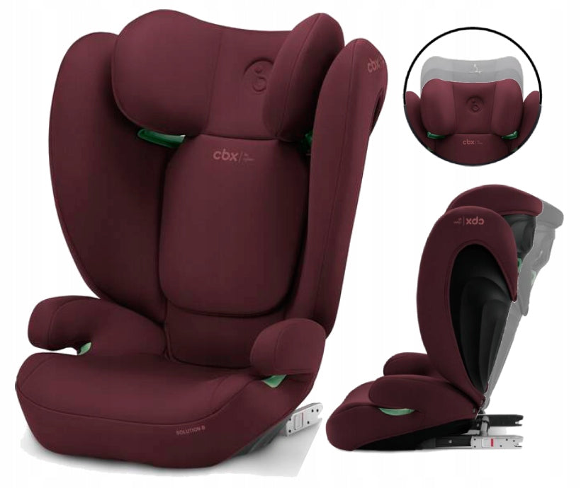 CYBEX LIGHT CHILD SEAT SOLUTION B I-FIX CHILD CAR SEAT 3-12LAT ISOFIX