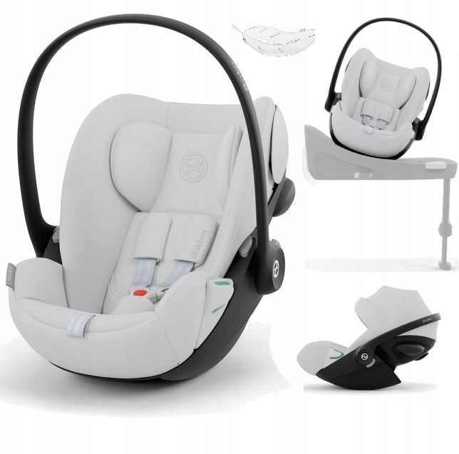 CYBEX LIGHTWEIGHT SEAT with insert CLOUD G I-Size 0-13 kg (Comfort) Fog Grey