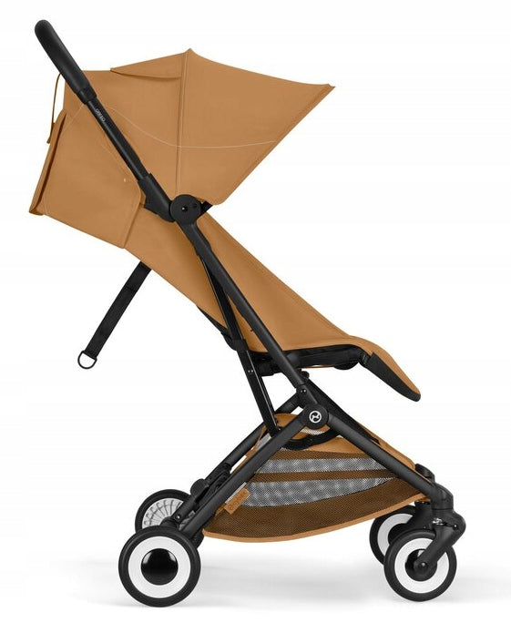 CYBEX LIGHTWEIGHT STROLLER FOR ORFEO AIRPLANE FOR CHILDREN UP TO 22 KG BASKET 5KG Color shades of yellow and gold orange