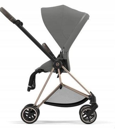 CYBEX Mios 2.0 Lux Seat Upholstery (Eco Satin) Manhattan Grey Brand Cybex