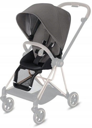 CYBEX Mios 2.0 Lux Seat Upholstery (Eco Satin) Manhattan Grey EAN (GTIN) 4058511580012