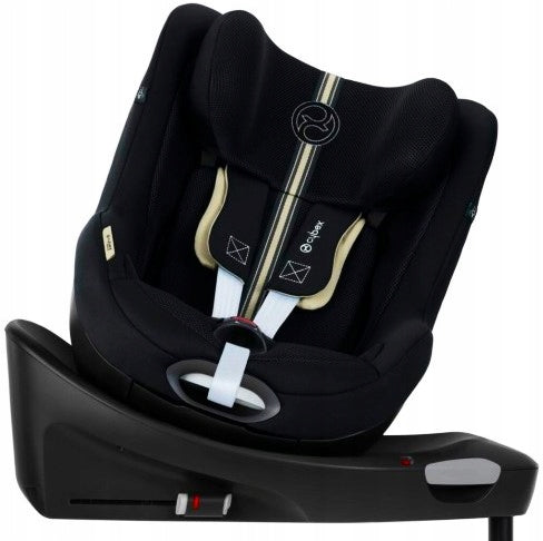 CYBEX SIRONA GI I-SIZE 0-20 kg 61-105 cm swivel with base, (Plus) Black