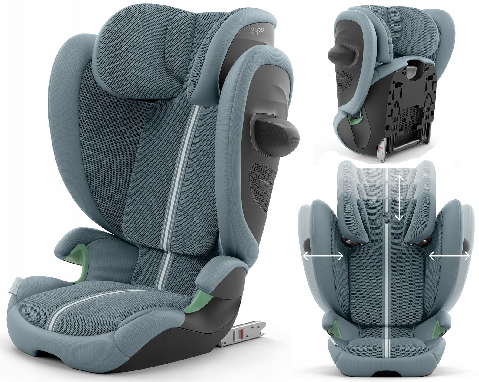 CYBEX Solution G 2 i-Fix Plus 15-50 kg STORMY BLUE Manufacturer code 4063846470112