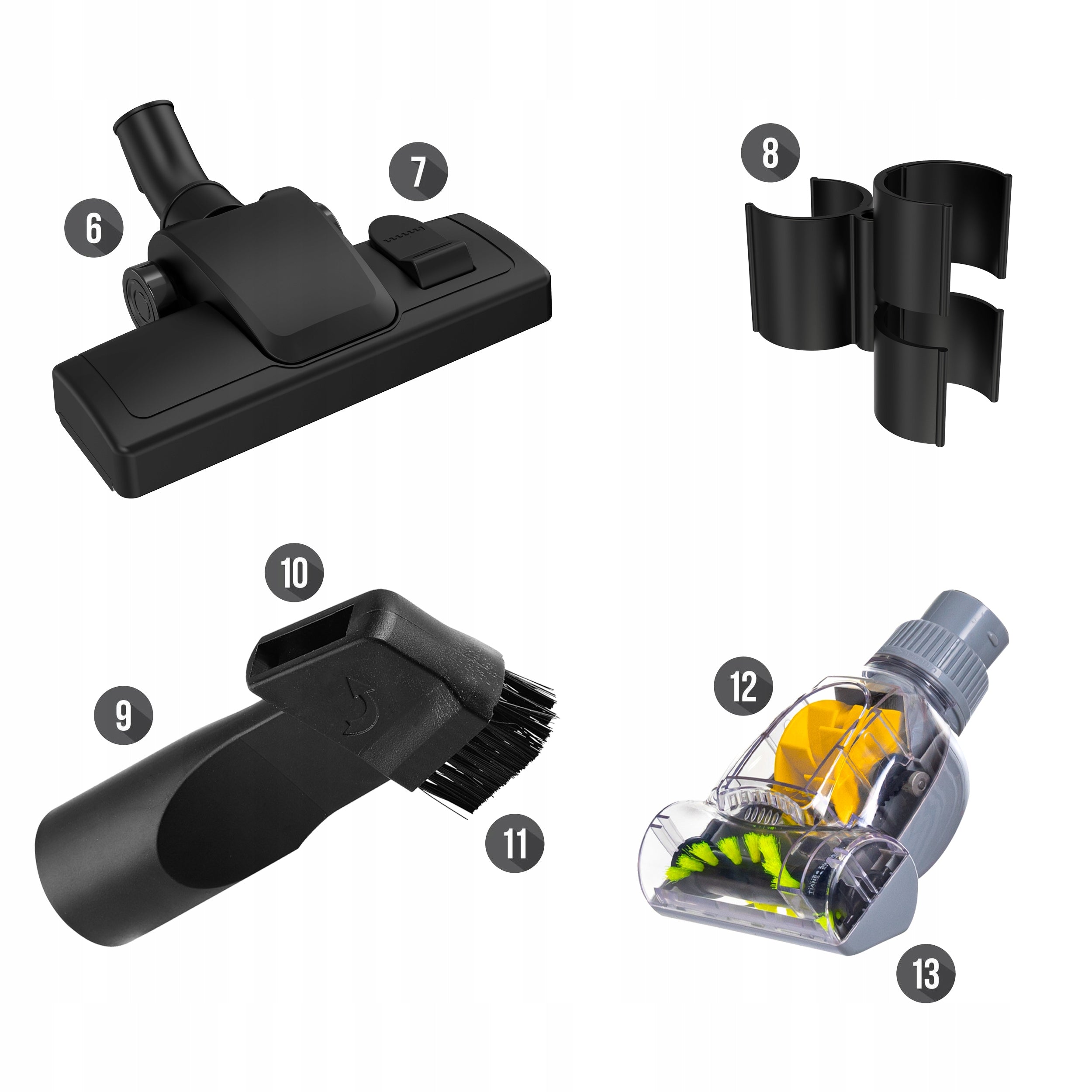 CYCLONE VACUUM CLEANER BAGLESS TURBO BRUSH ADJUSTMENT RETRACTOR SET STRONG Vacuum cleaner type bagless