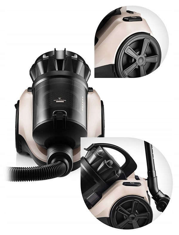 CYCLONE VACUUM CLEANER BAGLESS TURBO BRUSH HEPA FILTER 3L MOZANO Vacuum cleaner type bagless
