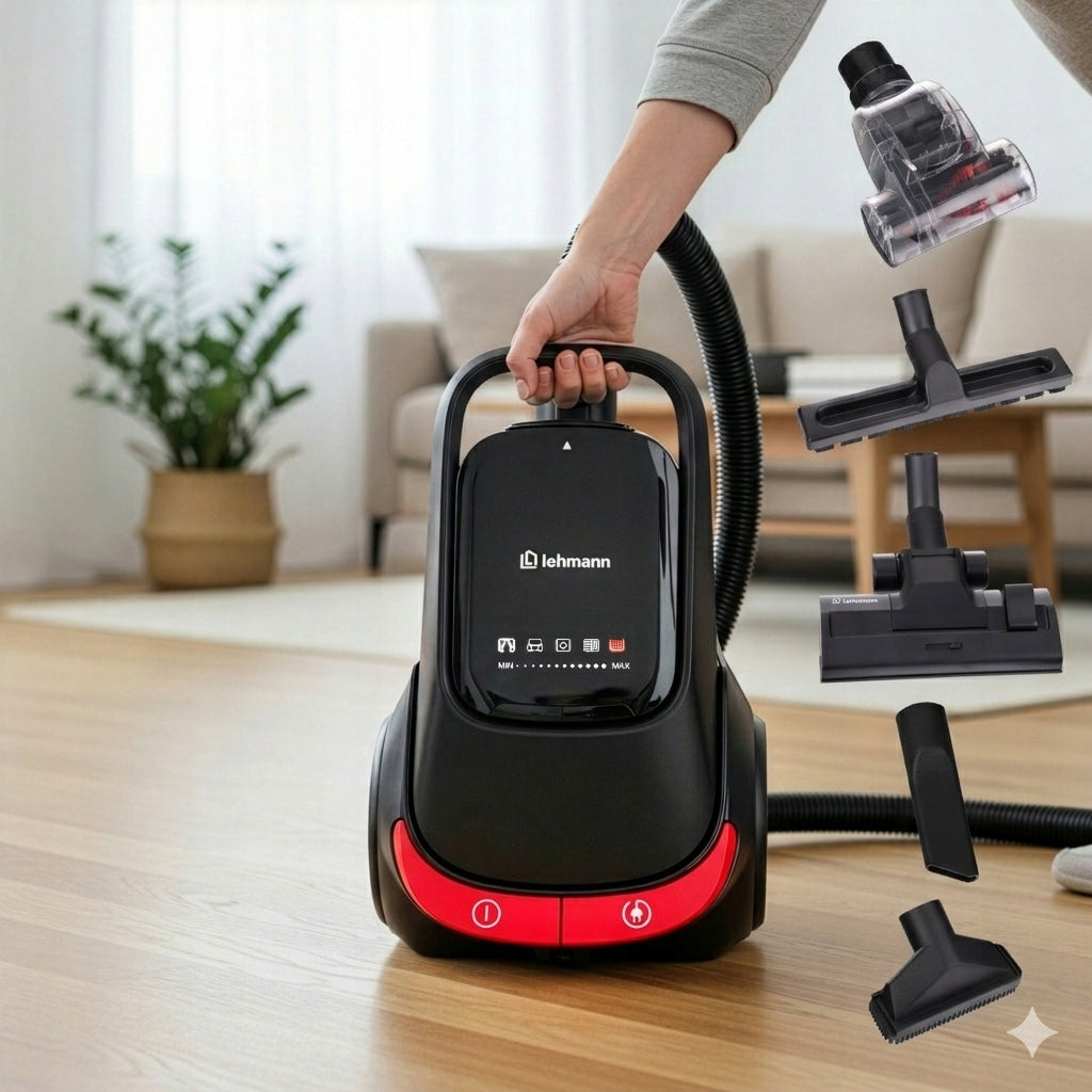 CYCLONE VACUUM CLEANER LEHMANN BAGLESS TURBO BRUSH NEW MODEL PILOT HEPA Brand Lehmann