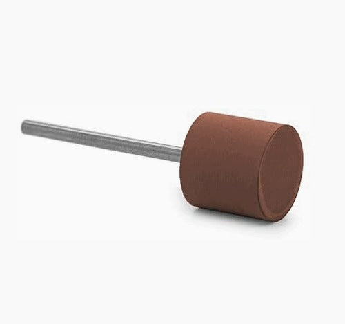 CYLINDRICAL POLISHER RED BROWN FOR METAL TOOL HP 14X12MM
