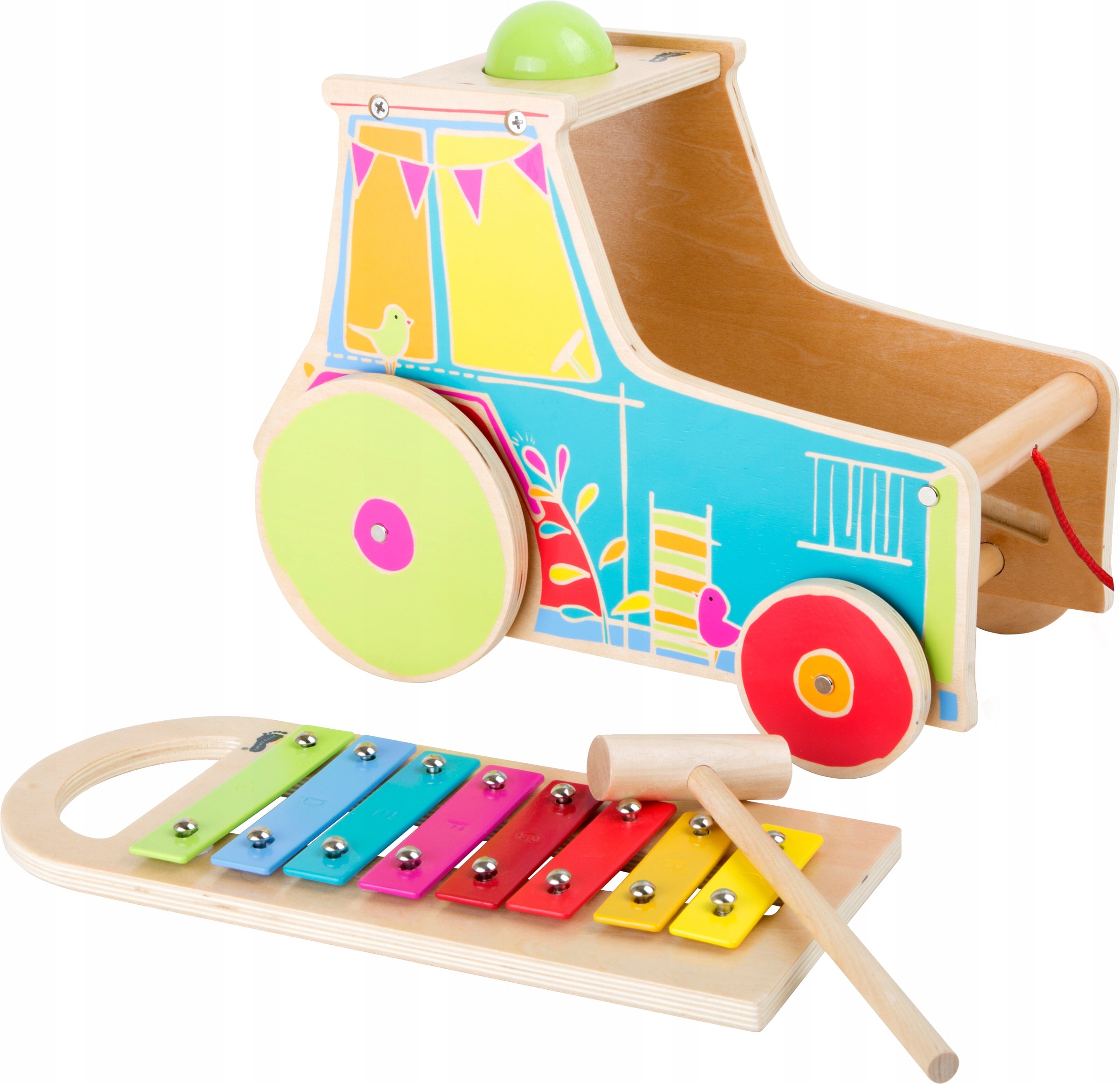 Holztraktor mit Becken Small Foot 10377 