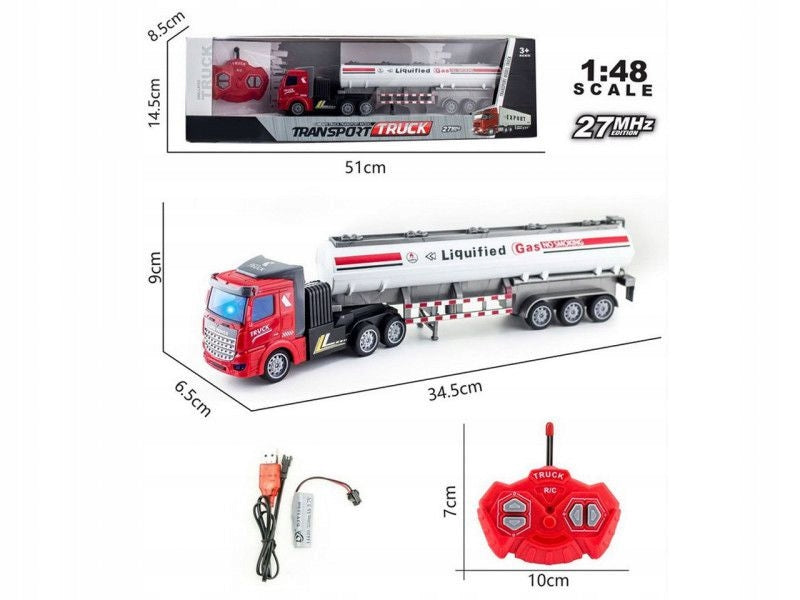 Funkgesteuerter Autotransporter, 1:48 