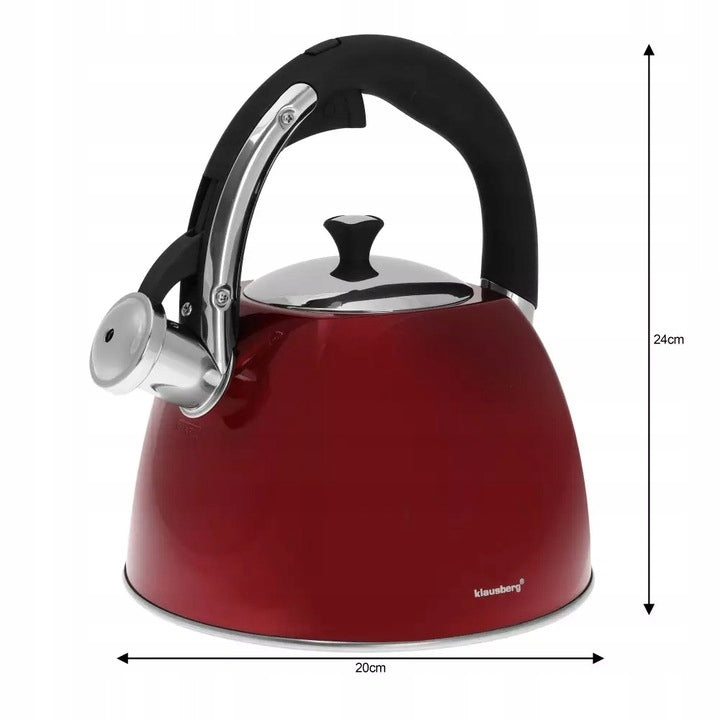 Klausberg virdulys su švilpuku, 3 L