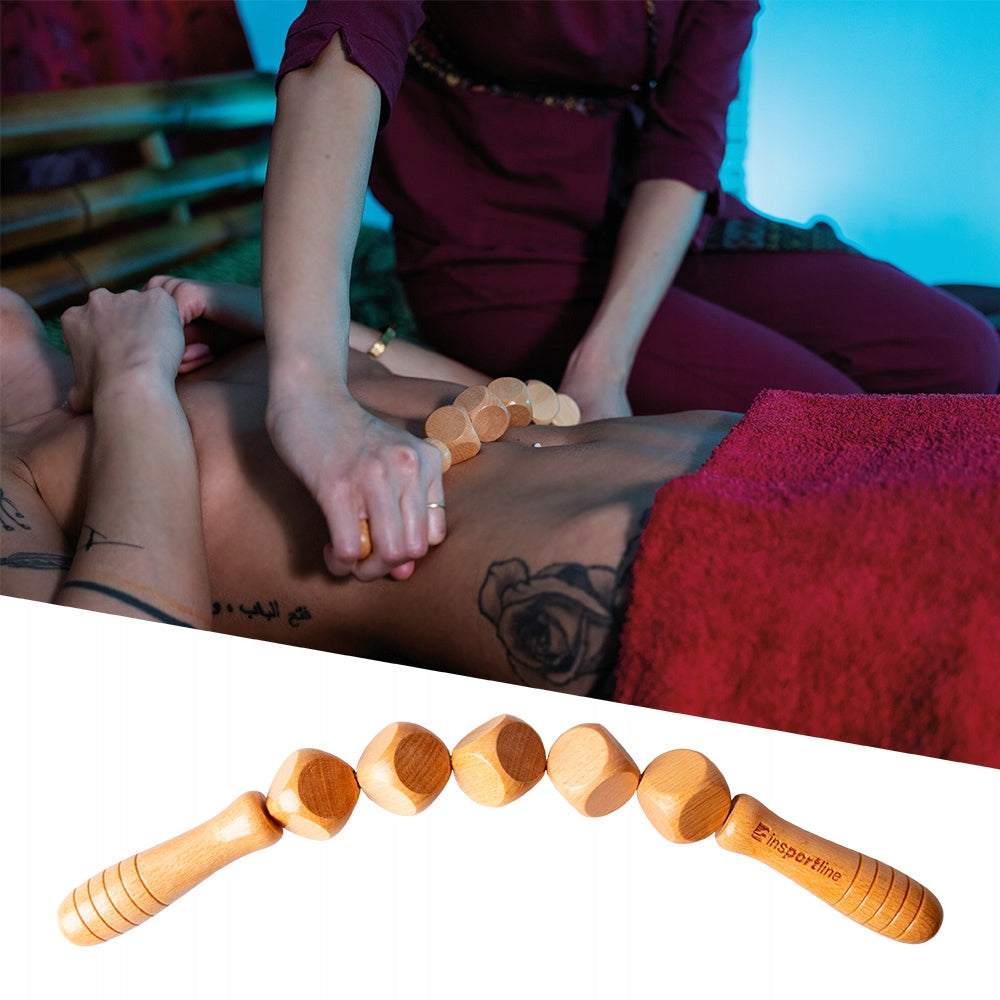 CZECH INSPORTLINE HALF-ROUND MASSAGE ROLLER