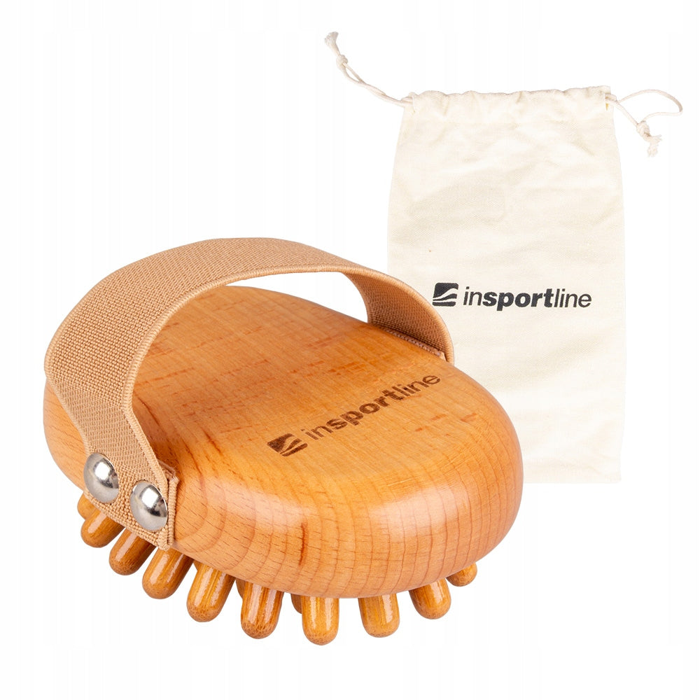 CZECH WOODEN BODY MASSAGER FOR THERAPY Color brown
