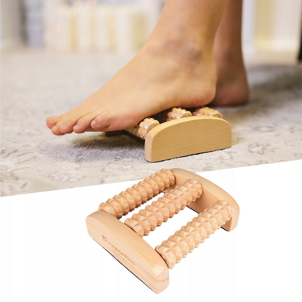 CZECH WOODEN INSPORTLINE FOOT MASSAGER