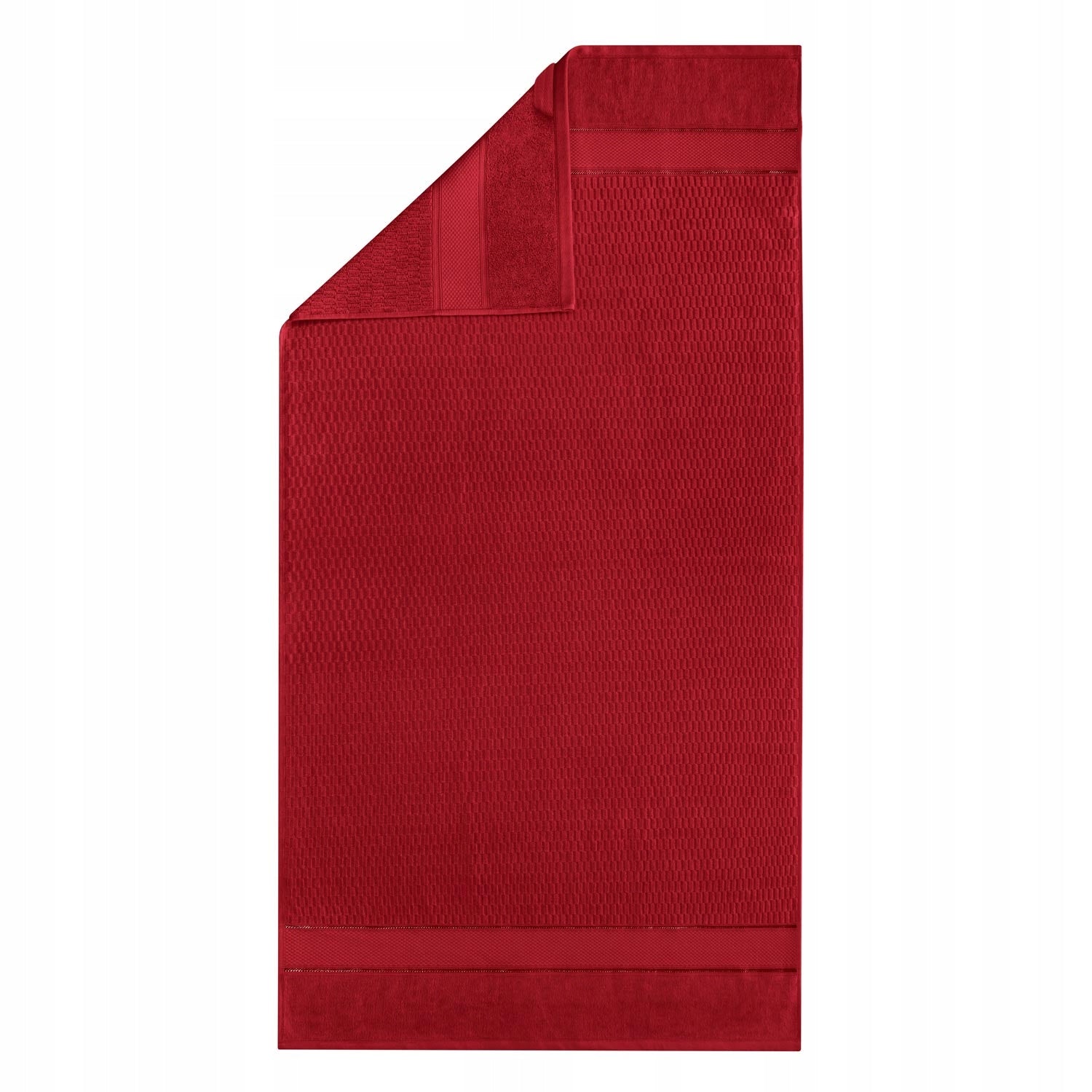 Handtuch, 50x90 cm, rot 