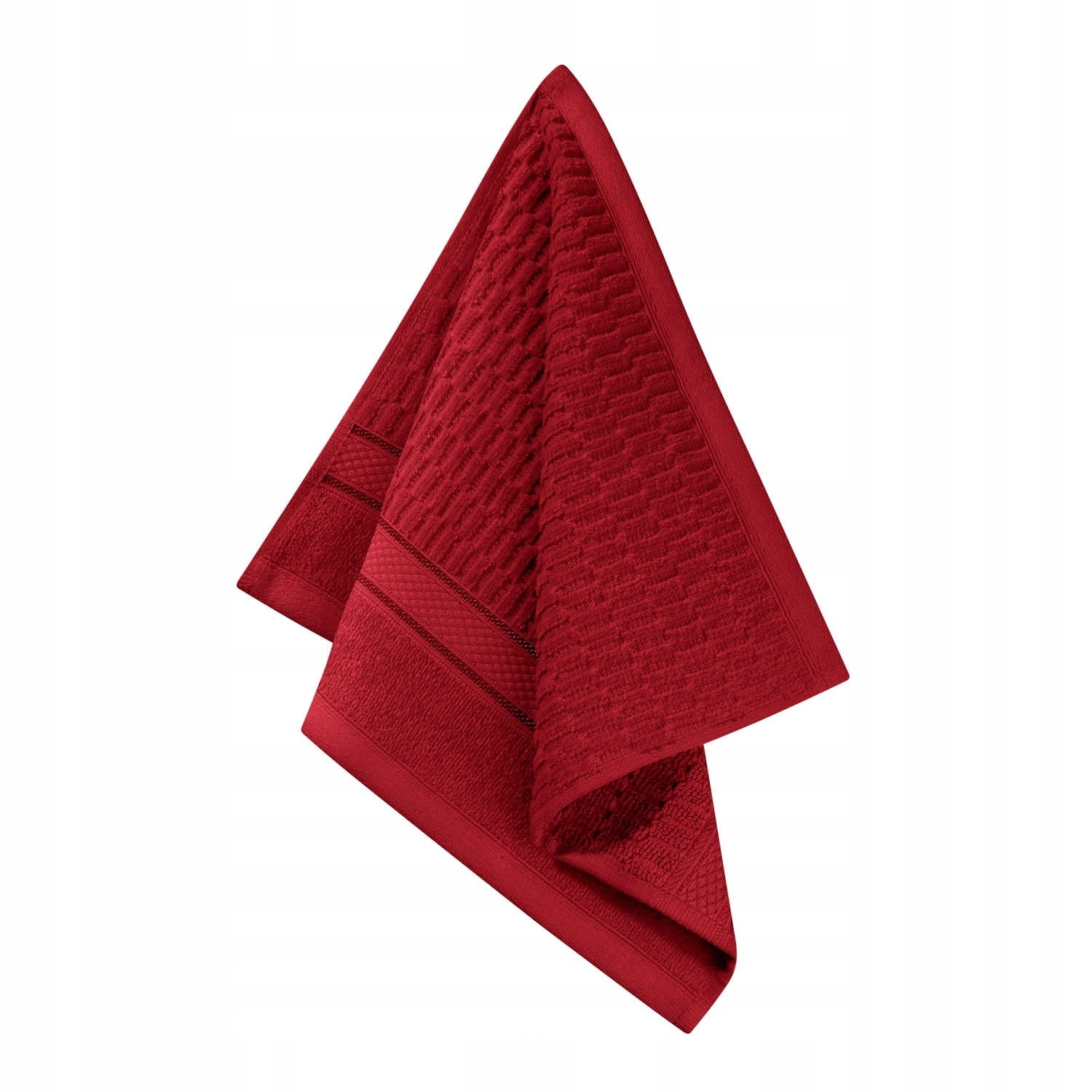 Handtuch, 50x90 cm, rot 
