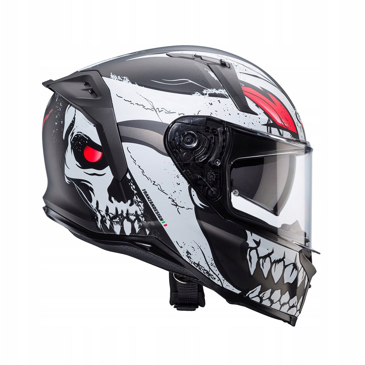 Caberg Avalon X - punk black/white - full-face motorcycle helmet XL Manufacturer's catalog number C2QF60K8/XL