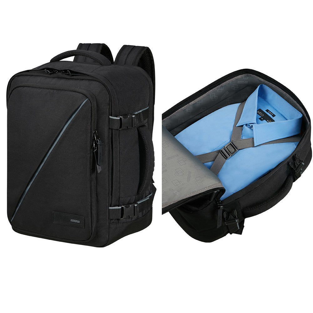 Cabin Backpack Dimensions for Wizz Air American Tourister 26.5 L Black