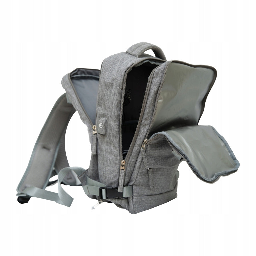 Cabin Backpack NOVEEN CTB410 40x20x25 Ryanair USB Waterproof Brand N'oveen