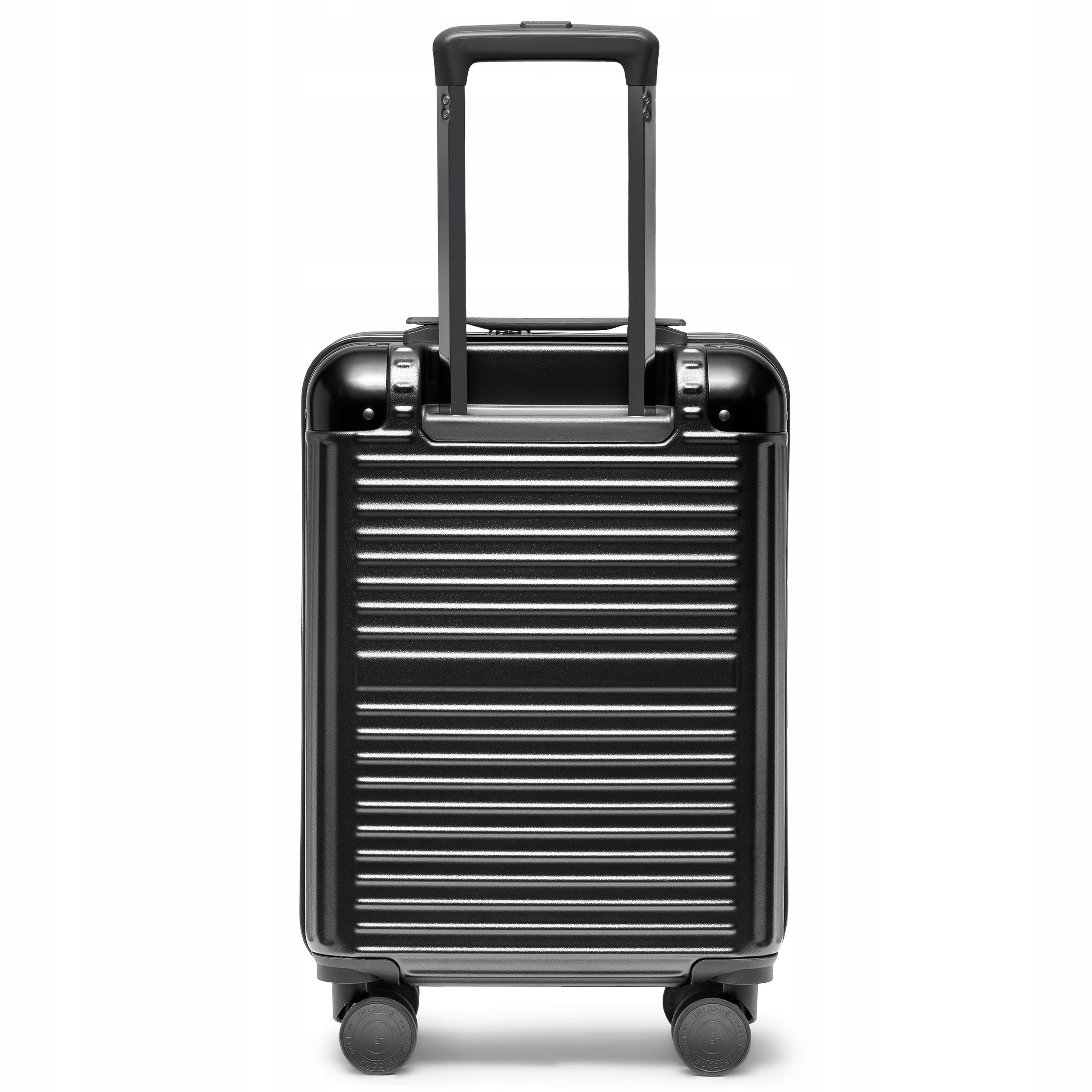 Cabin Suitcase Travel Hard Corners ALU Black PUCCINI PC034C-1 Brand PUCCINI