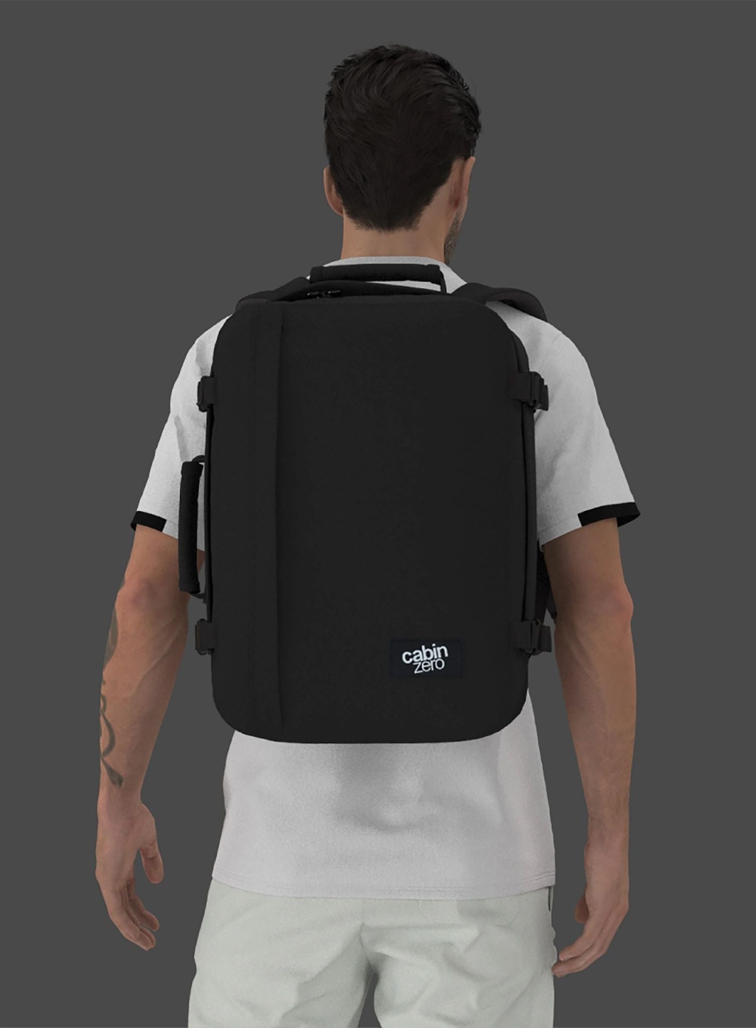 Cabin backpack CabinZero Classic 36 L - absolute black Brand CabinZero