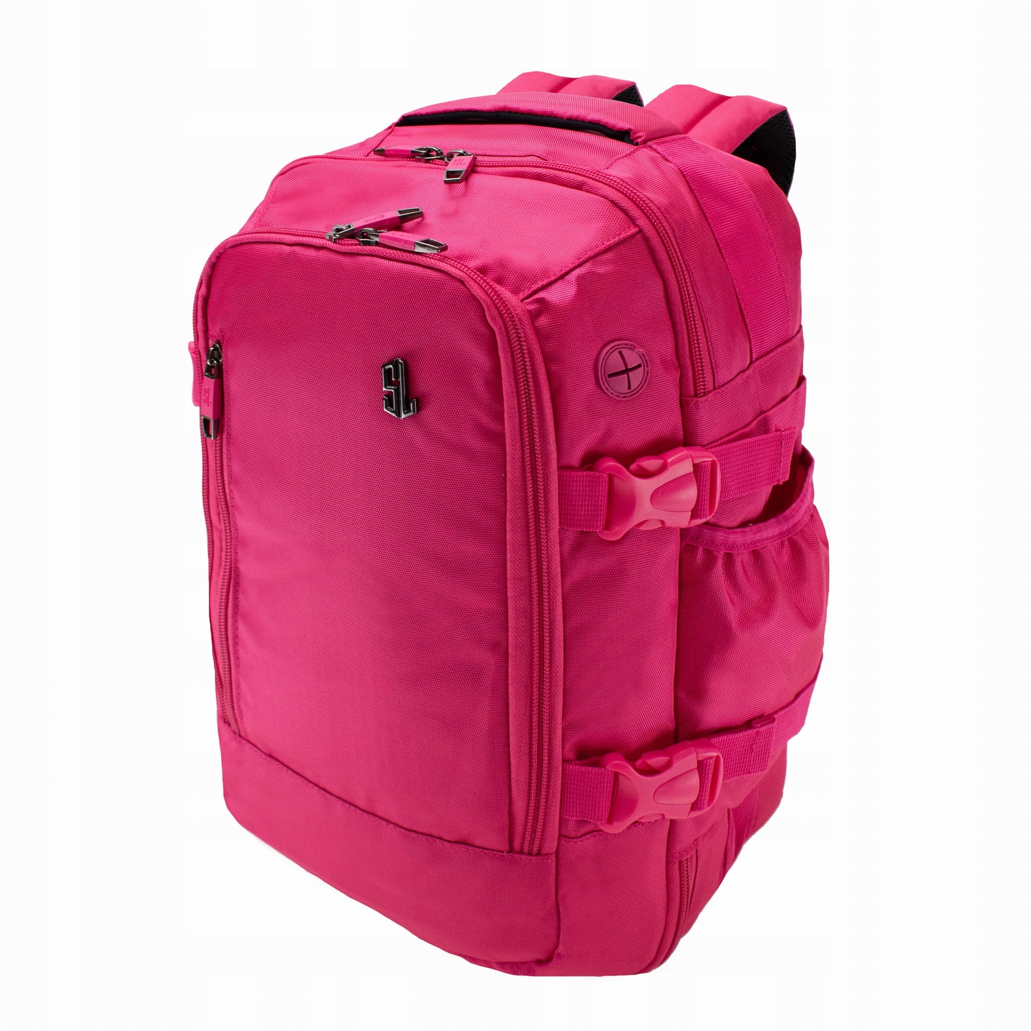 Cabin backpack for airplane Semi Line P8298-2 fuchsia