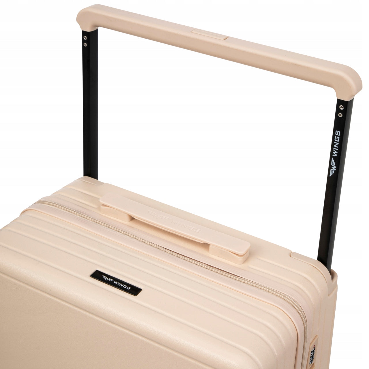 Cabin case hand luggage for aircraft on 4 wheels hard ABS WINGS Brand Wings