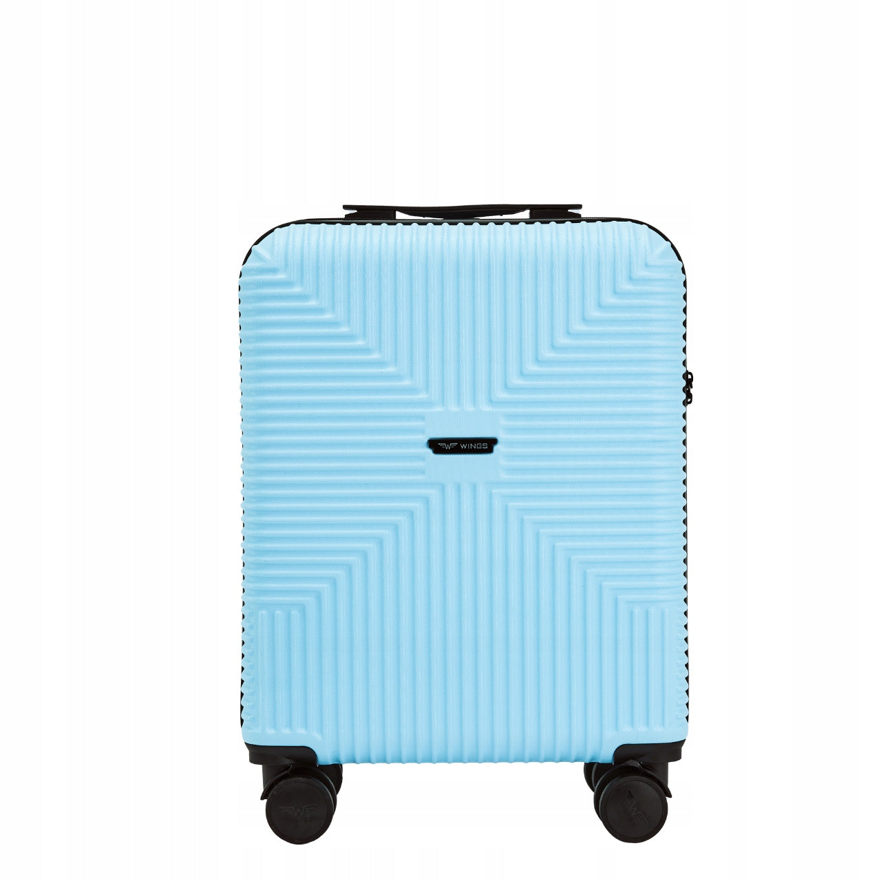 Cabin case small S WINGS 20" EKO polycarbon with recycling roomy 4 wheels Model JKD01-S