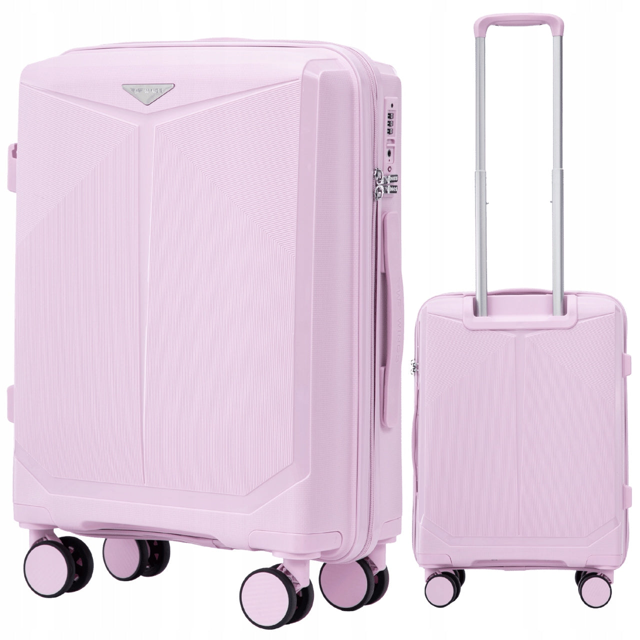 Cabin luggage 55x40x20 cm WINGS small travel suitcase for Ryanair aircraft