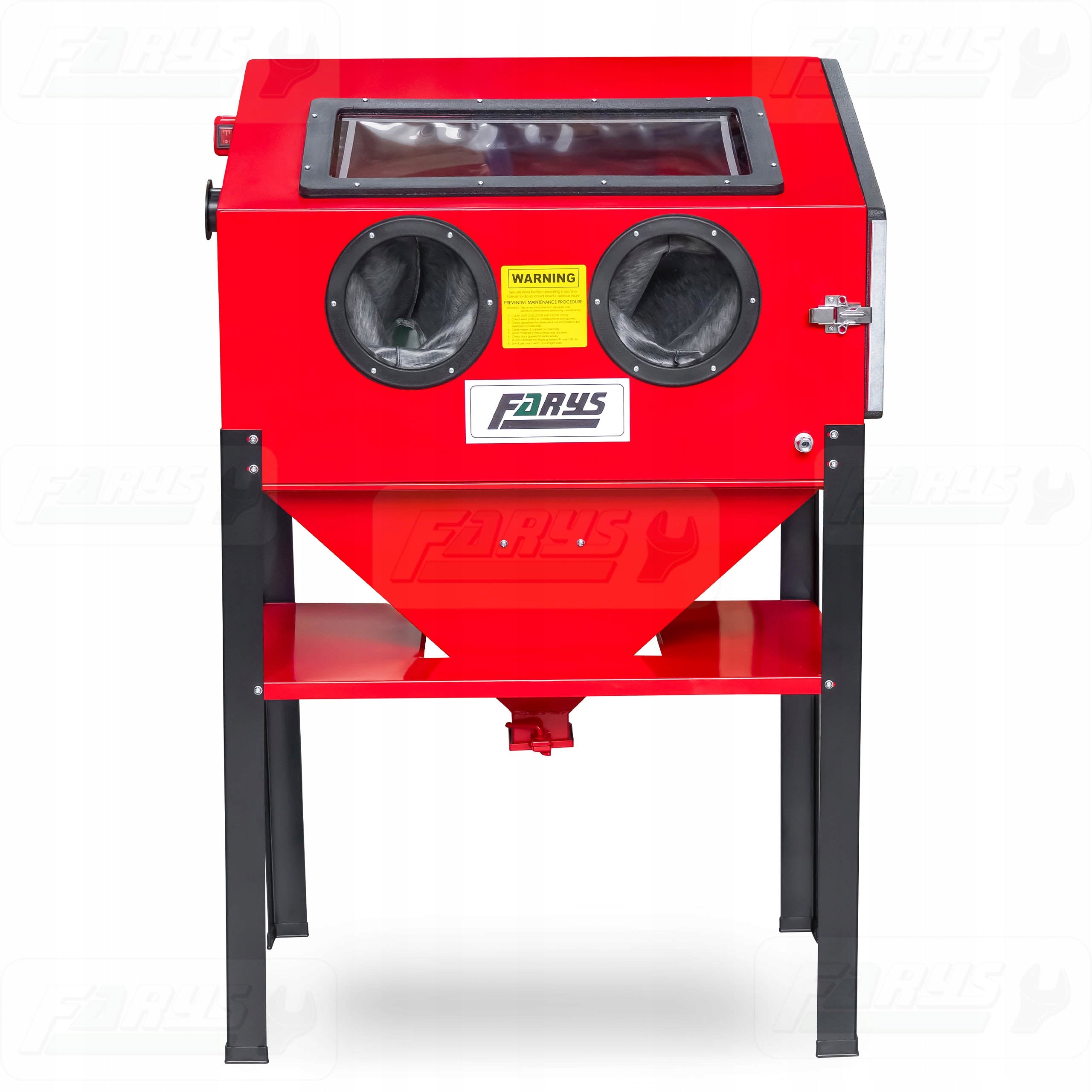 Cabin sandblaster 220L chamber cleaner FR7014 Brand Farys