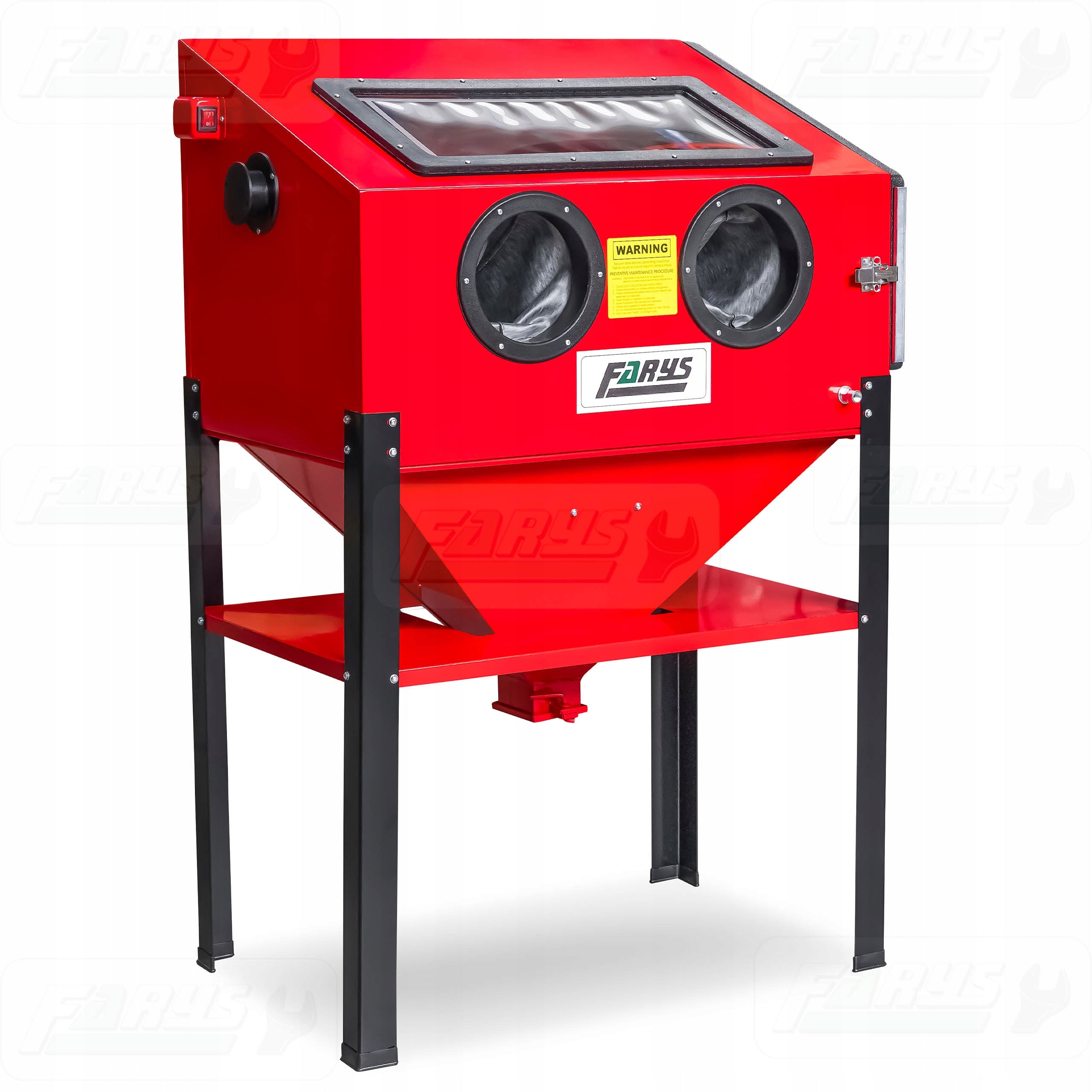 Cabin sandblaster 220L chamber cleaner FR7014 Capacity 220 l