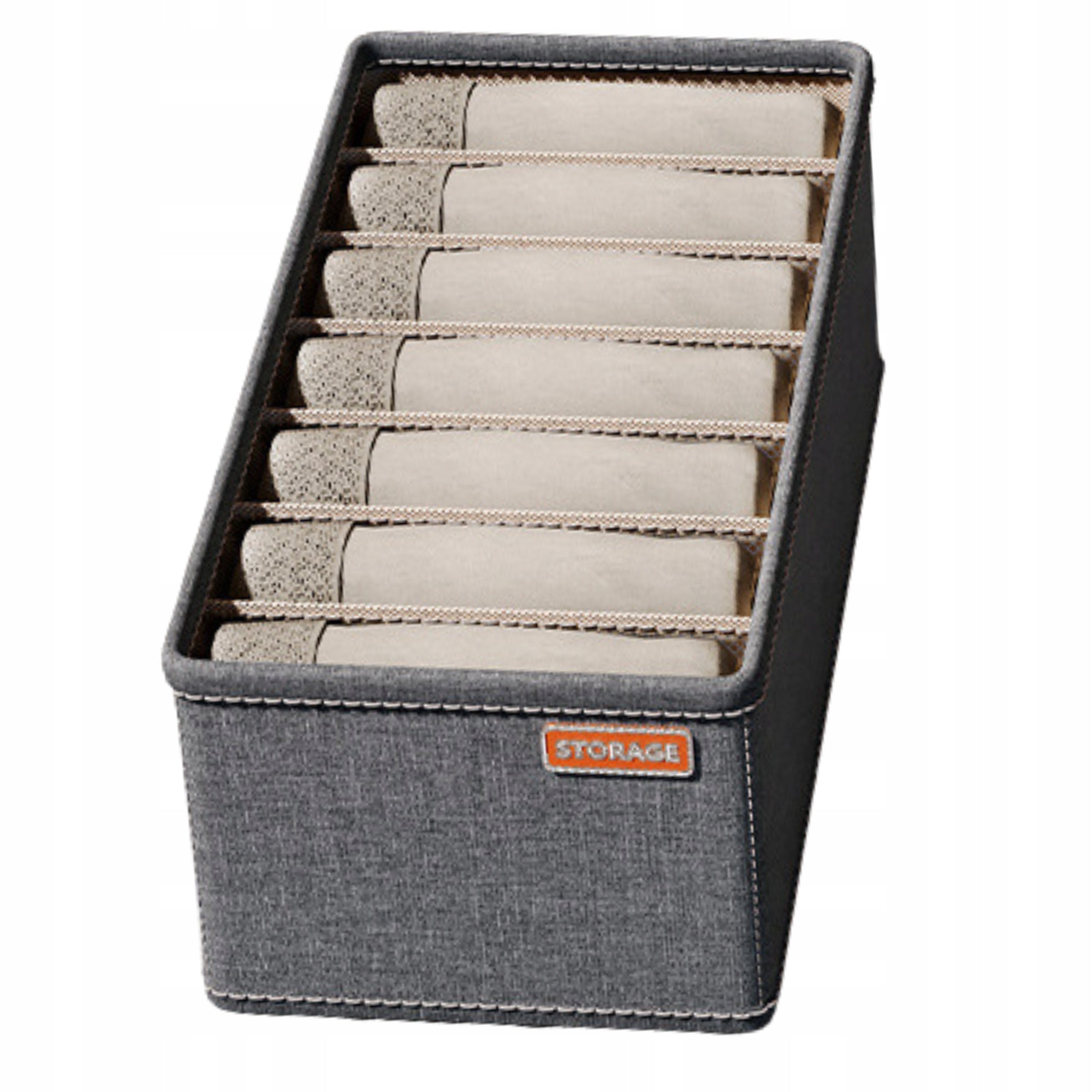 Cabinet Drawer Organizer Storage Container for Clothes Underwear Manufacturer code Wkład do szafki szuflady na bieliznę ubrania