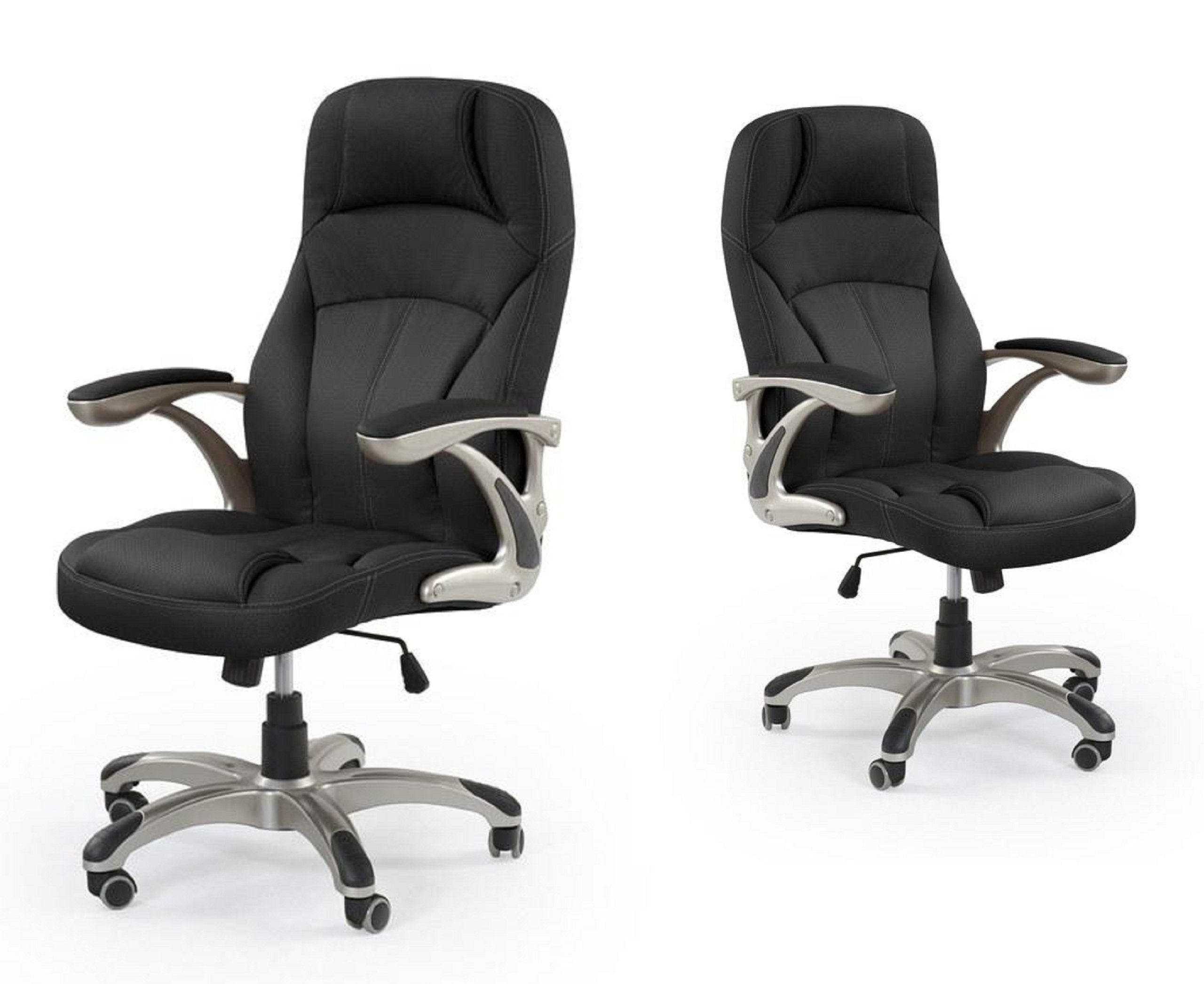 Cabinet chair CARLOS black office max 136kg Brand Halmar